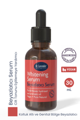 Leke Karşıtı Beyazlatıcı Cilt Serumu 30 ml | Doğal, Vegan, Asit İçermeyen Cilt Tonunu Eşitleyici