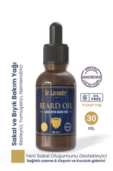 Organik Bitkisel Sakal ve Bıyık Bakım Yağı 30ml | Sakal Oluşumunu Destekleyici & Besleyici