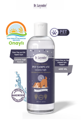 Pet Şampuanı Lavanta Yağlı Köpek Şampuan 400 ml.
