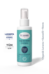 Karanfil ve Neem Yağlı Sıvı Vücut Losyonu Organik Lavanta Yağlı 100 ml