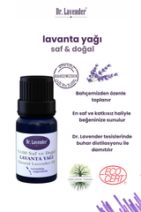 %100 Saf ve Doğal Konsantre Lavanta Yağı 10 Ml + Dekoratif Lavanta Tohumu Kokusu Hediyeli