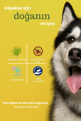 Limon Otu Yağlı Köpek Şampuanı 400 ml | Cilt Temizleyici & Zararlılara Karşı Koruma