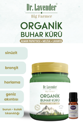 Organik Buhar Kürü Buhar Terapisi Sinüs Açıcı Burun Tıkanıklığına Karşı & Lavanta Yağı