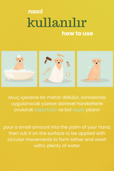 Limon Otu Yağlı Köpek Şampuanı 400 ml | Cilt Temizleyici & Zararlılara Karşı Koruma