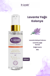 Lavanta Yağlı Kolonya 80° Sprey 100 Ml.