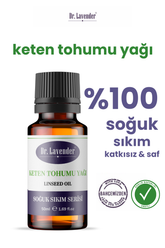 Keten Tohumu Yağı Soğuk Sıkım Yağ 50 ml