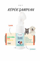 pet köpük şampuanı
