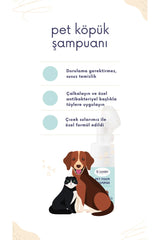 pet köpük şampuanı