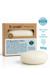 Dr.Lavender Ten Tonu Eşitleyici Sabun — Pirinç Kabuğu ve Havuç Tohumu Yağlı 90 g