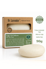 Dr.Lavender Doğal Yağlı Cilt Sabunu — Üzüm Çekirdeği Biberiye Jojoba Yağlı Katı Sabun 90 g